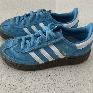 Adidas Blue Trainers with White Accents